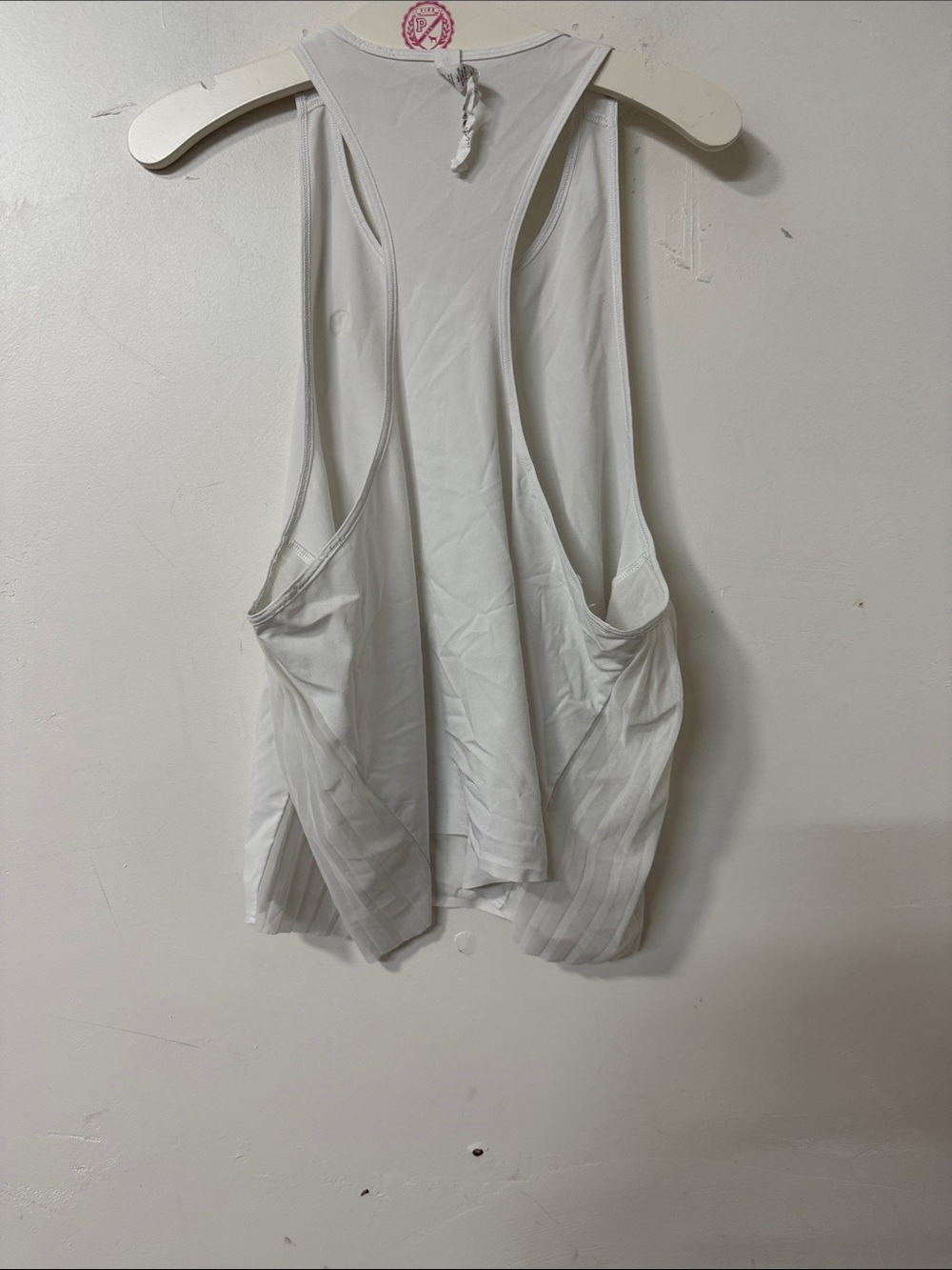 lululemon athletica White Racerback Tank Top - Picture 3 of 4